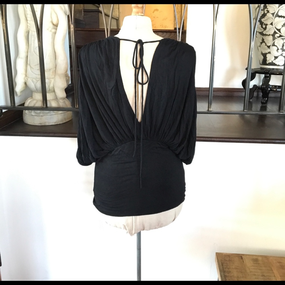 Sexy Black Top by Renn M